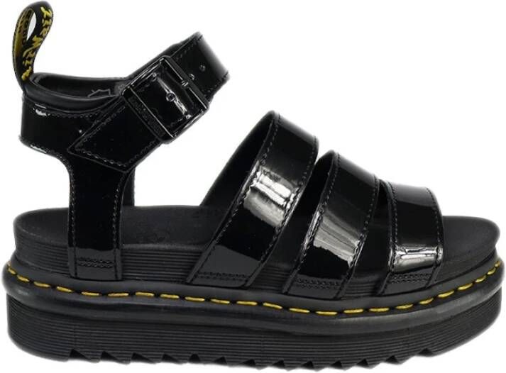 Dr. Martens Zwarte Blaire Sandalen met Enkelband Black Dames - Foto 2