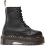 Dr. Martens Zwarte Bontgevoerde Laars Black Heren - Thumbnail 1