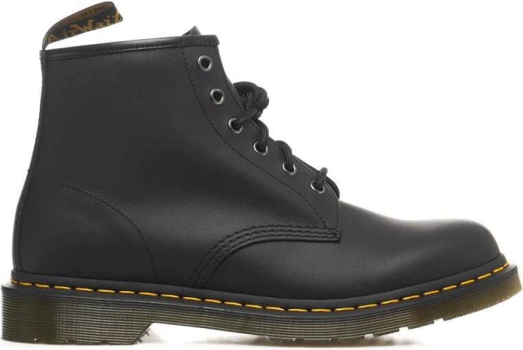 Dr. Martens Zwarte Enkellaarzen voor Heren Black Heren