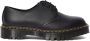 Dr. Martens 1461 Quad Smooth Leather Platform Schoenen Zwart Gepolijst Glad Black Dames - Thumbnail 49