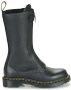 Dr. Martens Zwarte Front Zip Laarzen voor Vrouwen Black Dames - Thumbnail 2
