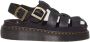 Dr. Martens Zwarte Grizzly Shore Sandalen Black Dames - Thumbnail 1