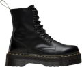 Dr Martens Dr. Martens SINCLAIR BLACK MILLED NAPPA Volwassenen VeterlaarzenHalf hoge schoenen Kleur Zwart - Zwart
