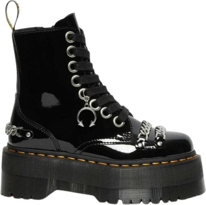 Dr. Martens Zwarte Jadon Max C Laarzen