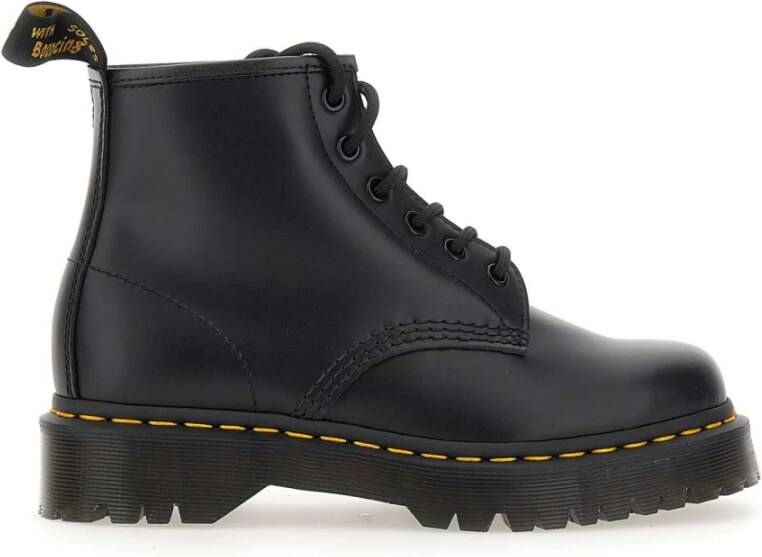 Dr. Martens Zwarte Laarzen van Zwart Dames