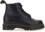 Dr Martens Dr. Martens 1460 PASCAL BLACK VIRGINIA Volwassenen VeterlaarzenHalf hoge schoenen Kleur Zwart - Thumbnail 4