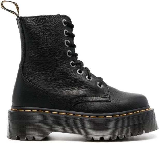 Dr. Martens Zwarte Laarzen voor een Stijlvolle Look