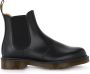 Dr. Martens Zwarte leren 2976 laars met elastische inzetstukken Black Dames - Thumbnail 1