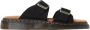 Dr. Martens Zwarte Leren Gesp Sandalen - Thumbnail 1