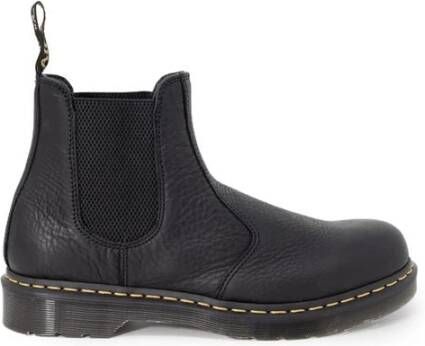 Dr. Martens Zwarte Leren Laarzen Herencollectie - Foto 2