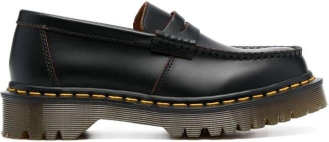Dr. Martens Low-Top Sneakers Penton Bex Made In England Loafers in zwart