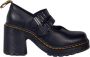 Dr. Martens Zwarte leren Mary Jane schoenen met hak Black Dames - Thumbnail 5