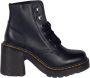 Dr. Martens Zwarte leren damesschoenen Herfst Winter collectie Black Dames - Thumbnail 7
