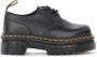Dr. Martens Zwarte Nappa Lux Audrick Veterschoen Black Dames - Thumbnail 1