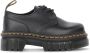 Dr. Martens Zwarte Nappa Lux Audrick Veterschoen Black Dames - Thumbnail 1