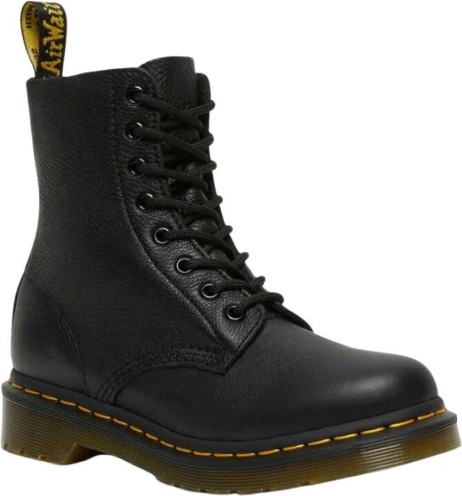Dr. Martens Zwarte pascal laarzen van zacht leer