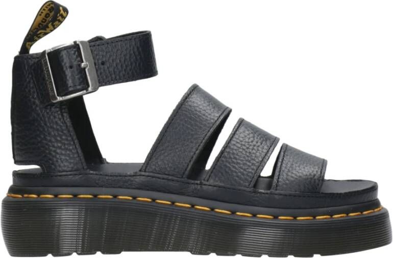 Dr. Martens Zwarte Patent Lamper Gladiator Sandalen Black Dames - Foto 3