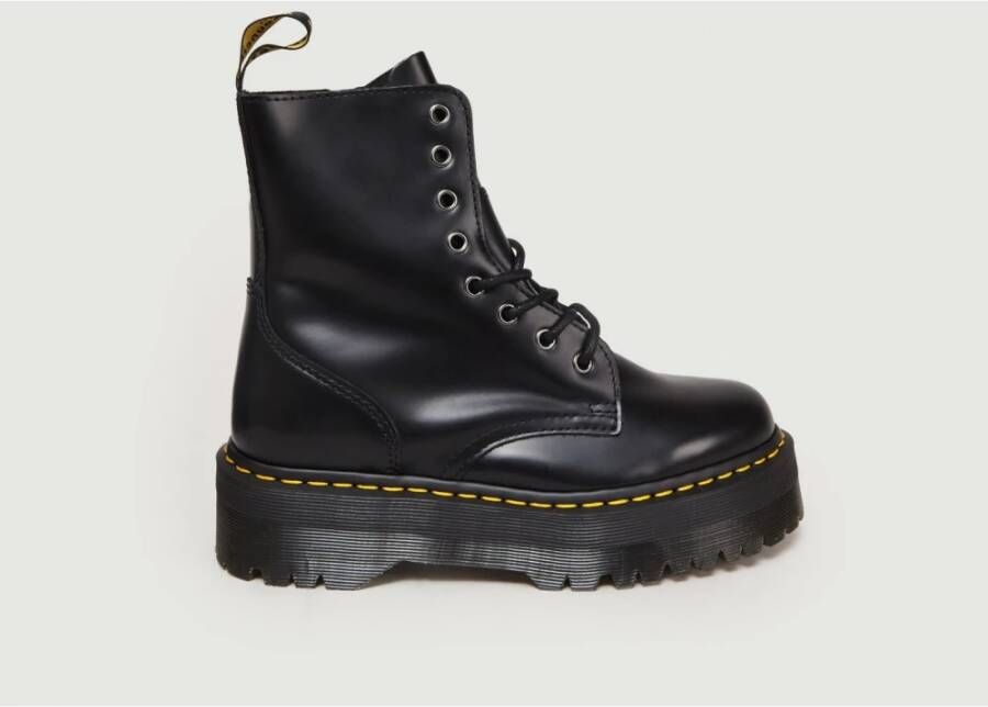 Dr Martens Dr. Martens SINCLAIR BLACK MILLED NAPPA Volwassenen VeterlaarzenHalf hoge schoenen Kleur Zwart - Foto 20