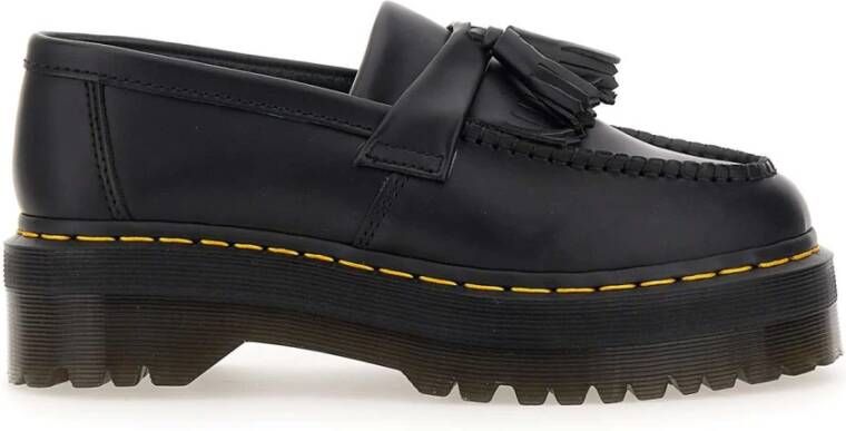 Dr. Martens Zwarte platte schoenen Black Dames