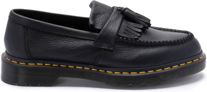 Dr. Martens Zwarte platte schoenen met Adrian Tassel - Foto 2