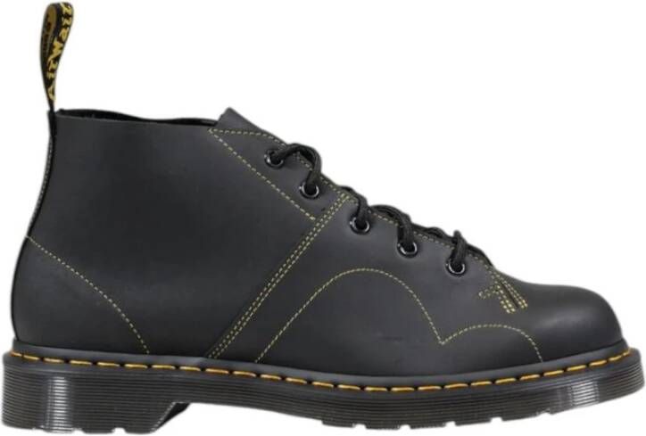 Dr. Martens Zwarte Veterschoenen voor de Enkel