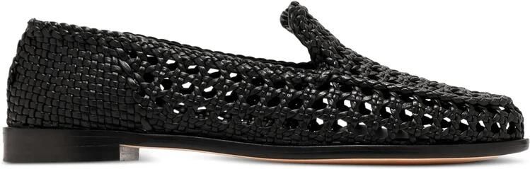 Dragon Diffusion Geweven leren loafers