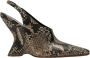 Dries Van Noten Beige Leren Platte Schoenen - Thumbnail 1