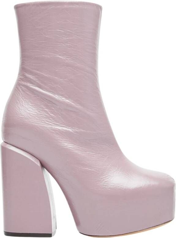 Dries Van Noten Boots Pink Dames