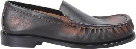 Dries Van Noten Leren Loafers