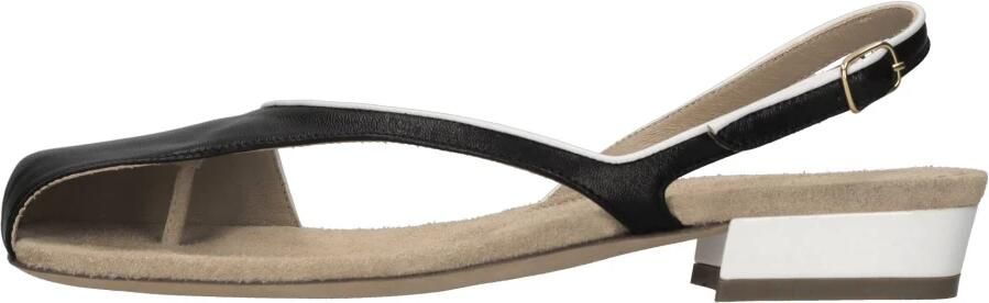 Dries Van Noten Leren Platte Sandalen