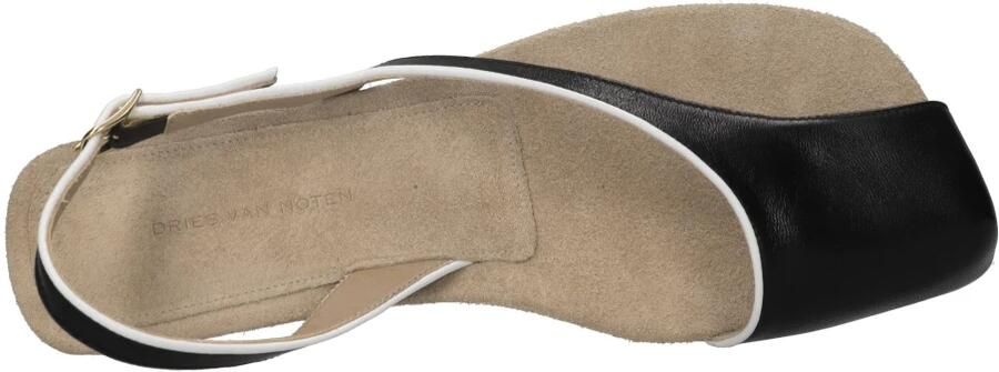 Dries Van Noten Leren Platte Sandalen - Foto 2