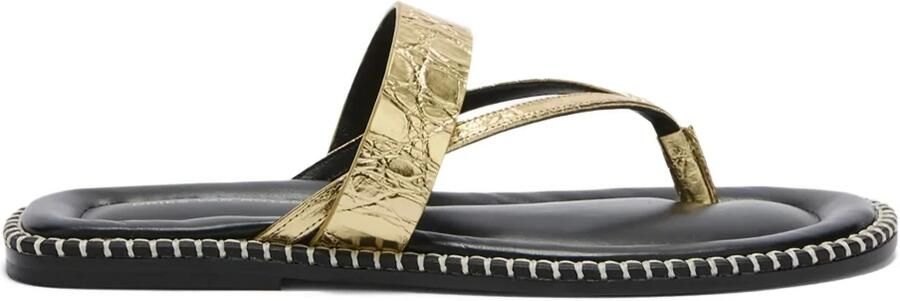 Dries Van Noten Q.0105 Leren Sandaal
