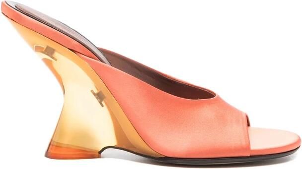 Dries Van Noten Sandalen met gebeeldhouwde hak