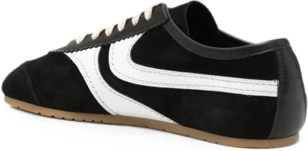 Dries Van Noten Suède en leren sneakers - Foto 4