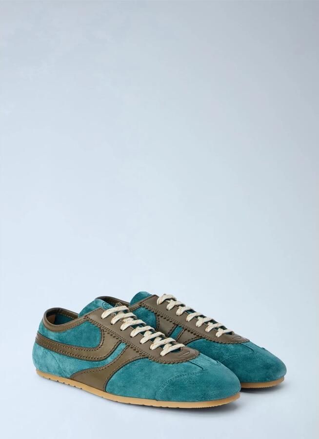 Dries Van Noten Suede Panel Sneakers - Foto 3