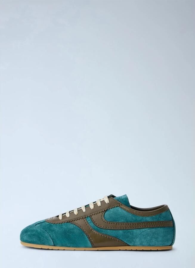 Dries Van Noten Suede Panel Sneakers - Foto 4