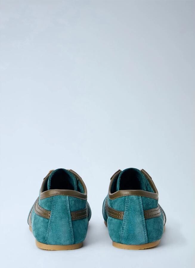 Dries Van Noten Suede Panel Sneakers - Foto 5