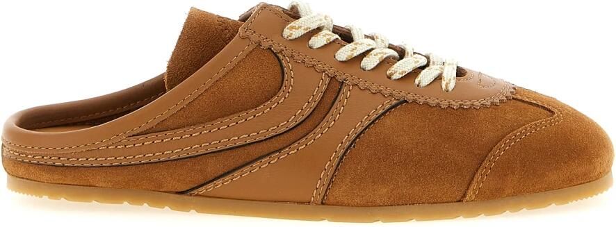 Dries Van Noten Suede Sneaker Muiltjes