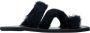 Dries Van Noten Wollen Leren Sandalen - Thumbnail 1