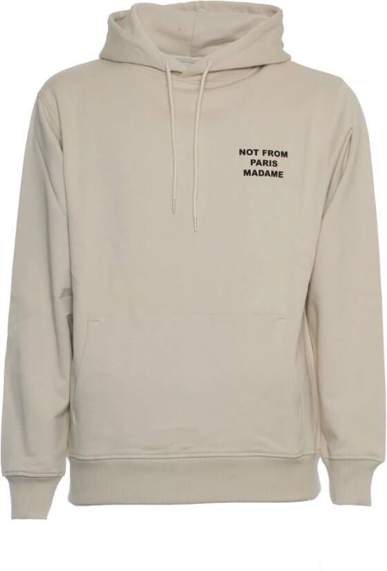 Drole de Monsieur Comfort Fit Hoodie met Slogan