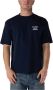 Drole de Monsieur Navy Slogan Print T-shirt - Thumbnail 3