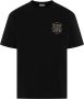 Drole de Monsieur Heren Slogan T-shirt met Tresses - Thumbnail 1