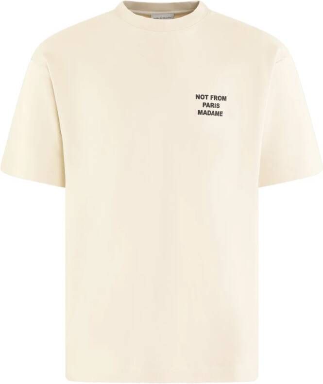 Drole de Monsieur Heren T-shirt met slogan