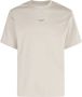 Drole de Monsieur Klassiek Slogan T-shirt in Mastic Kleur - Thumbnail 1