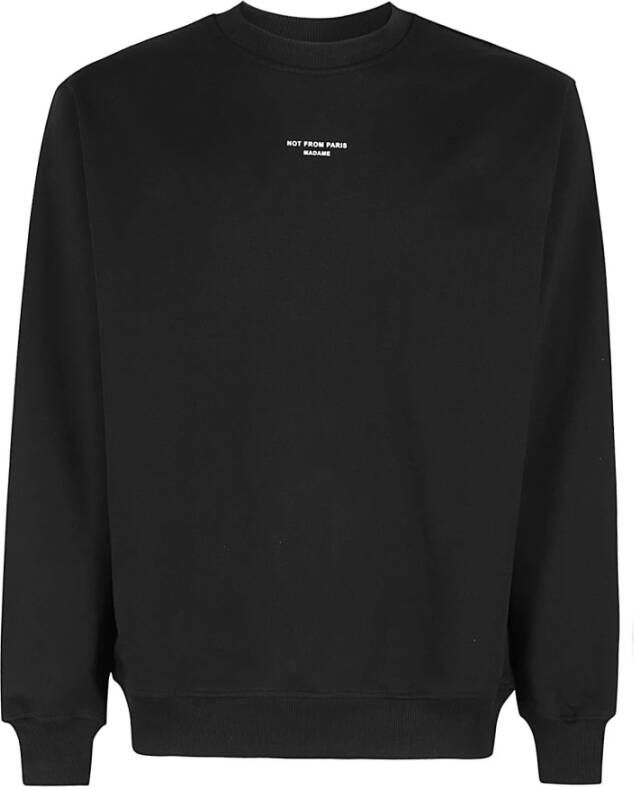 Drole de Monsieur Klassieke Slogan Sweatshirt
