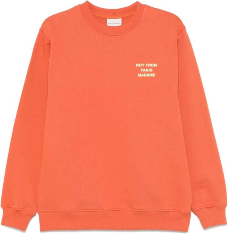 Drole de Monsieur Le Sweatshirt Slogan
