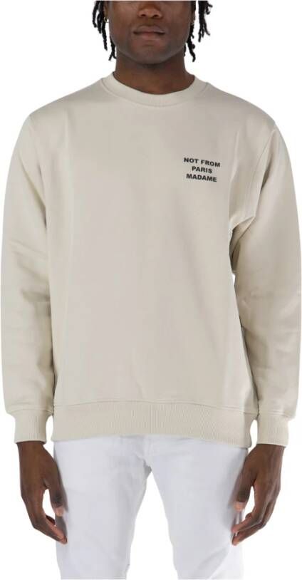 Drole de Monsieur Slogan Crewneck Sweatshirt