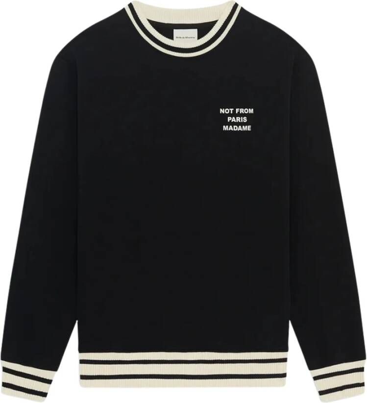 Drole de Monsieur Sport Slogan Sweater