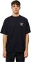 Drole de Monsieur Zwart T-shirt met slogan print - Thumbnail 1