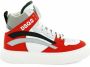Dsquared2 551 Sneakers Mid Box Sole Lace Wit Heren - Thumbnail 1